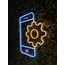 Telefon Neon Dekor