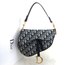 Christian Dior Oblique Saddle Bag