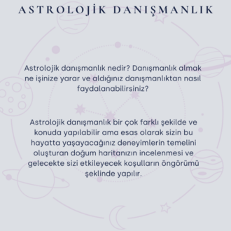 ASTROLOJİK DANIŞMANLIK