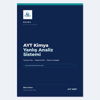 AYT Sayısal Paketi — Yanlış Analiz Sistemi (4 Dijital Çalışma Kitabı)