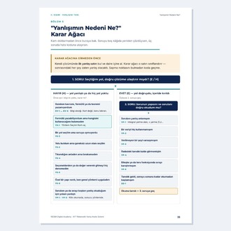 AYT Matematik Yanlış Analiz Sistemi — Dijital Çalışma Kitabı (PDF)