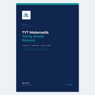 TYT Matematik Yanlış Analiz Sistemi — Dijital Çalışma Kitabı (PDF)
