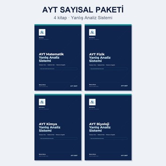 Tam Set — Yanlış Analiz Sistemi (10 Dijital Çalışma Kitabı)