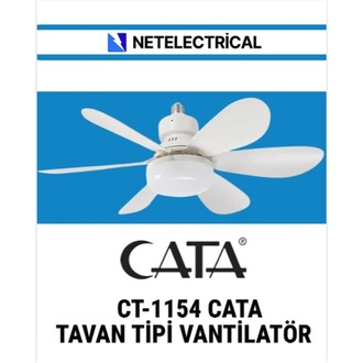 Cata CT-1154 Lodos Fanlı LED Ampul E27 DUYLU