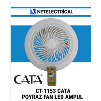 Cata Ct-1153 Poyraz Fan Led Ampul