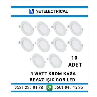Gold Royal 6 watt Slim Led Panel 10'lu Paket
