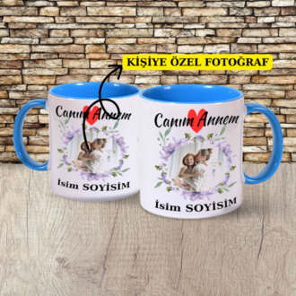 Kişiye Özel Anneler Günü Kupa Tasarımı