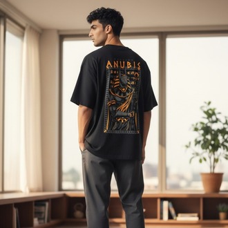 JEXTROWEAR Anubis Unisex Oversize Tişört