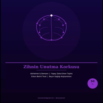Zihnin Unutma Korkusu Alzheimer & Demans