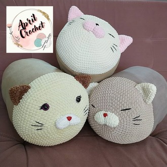KADİFE & POLAR KEDİ YASTIK İNGİLİZCE TARİFİ