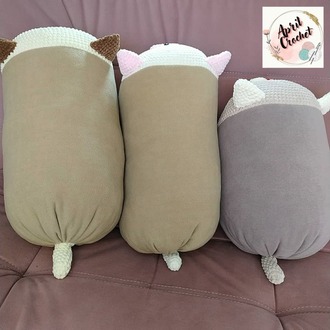 KADİFE & POLAR KEDİ YASTIK İNGİLİZCE TARİFİ