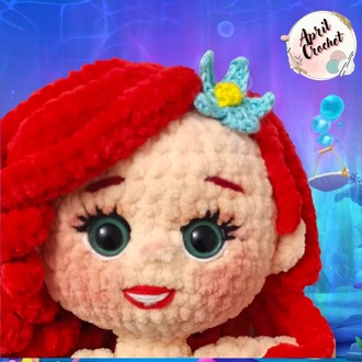 TÜRKÇE TARİF-KÜÇÜK DENİZ KIZI ARIEL 28 CM BOYUNDA