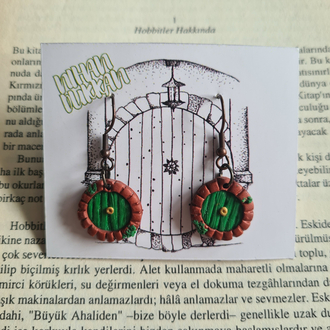 Hobbit Kapısı Küpe