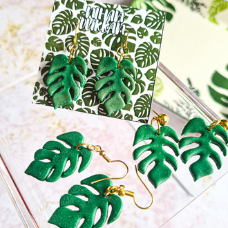 Monstera Küpe