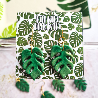Monstera Küpe