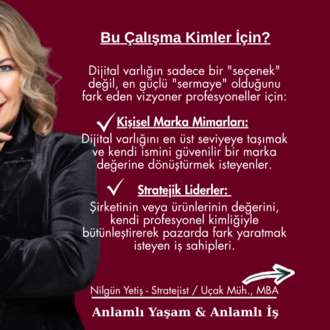 LİNKEDİN KİŞİSEL KONUMLANDIRMA KOÇLUĞU 