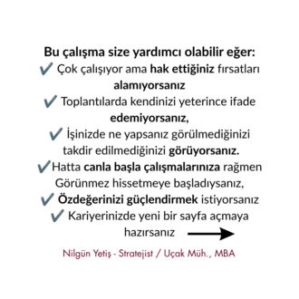 Manyetik Kariyer-21 GünKariyerinde Özgüvenli Dönüşüm Çalışması