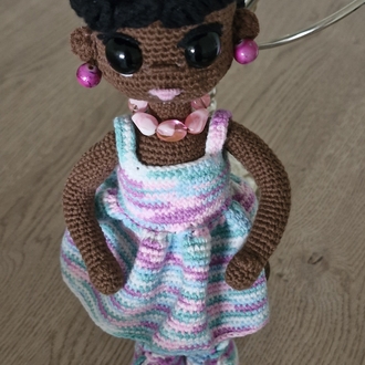Amigurumi Afro Bebek