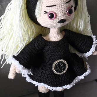 Amigurumi Gothic Kız