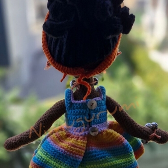 Amigurumi Afro Bebek