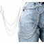 Unisex Aksesuar 3 Lü Pantolon Zinciri & Young Model