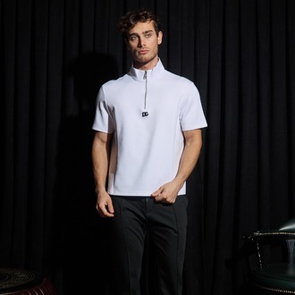 Dolce&Gabbana Yarım Fermuarlı T-Shirt