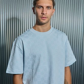 Gucci T-Shirt (buz mavi)