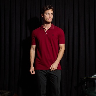 Burberry Yakalı T-Shirt 