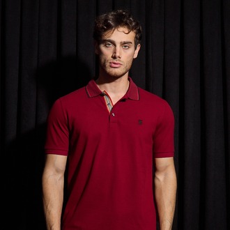 Burberry Yakalı T-Shirt 