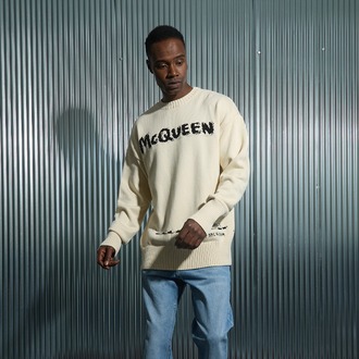Alexander Mcqueen Triko Kazak 