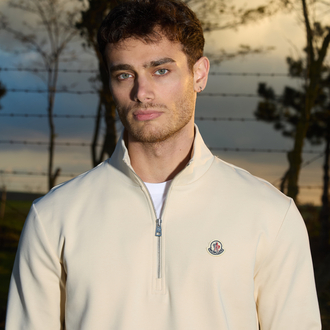 Moncler yarım fermuarlı Sweatshirt