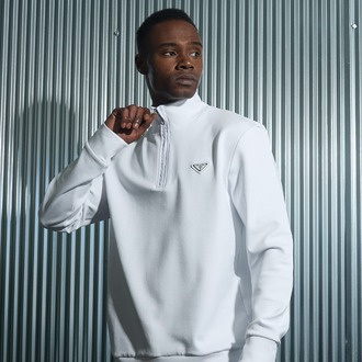 Prada Yarım Fermuarlı  Sweatshirt