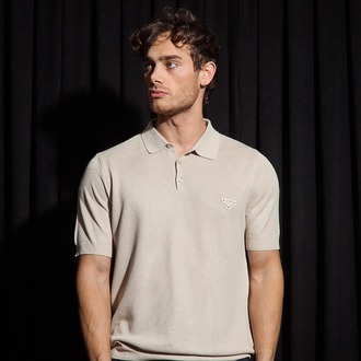Prada Yakalı T-Shirt
