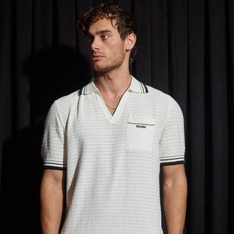 Prada Yakalı T-Shirt 