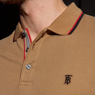 Burberry Yakalı T-Shirt 
