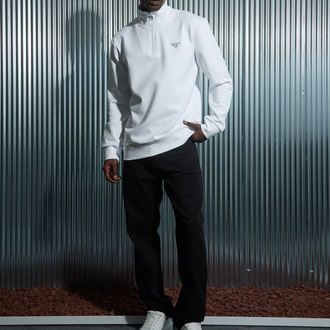 Prada Yarım Fermuarlı Sweatshirt