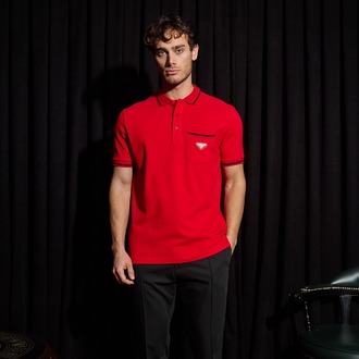 Prada Yakalı T-Shirt