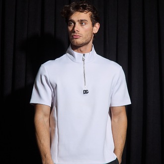 Dolce&Gabbana Yarım Fermuarlı T-Shirt