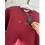 Yazı detaylı sweatshırt