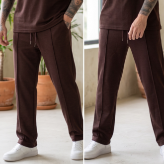 Acı Kahve Premium Oversize Oysho Baggy Alt-Üst Takım — Unisex Streetwear Set