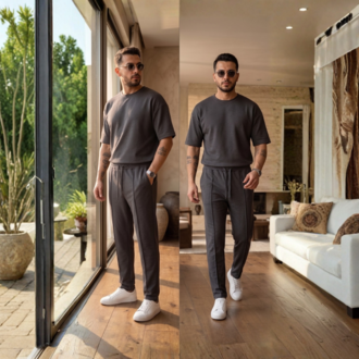 KAMPANYA -OYSHO TAKIM 3'LÜ SET (YEŞİL-ANTRESİT-ACI KAHVE)