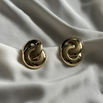 Gold sonsuz küpe