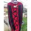 Hearts in Black Wearable Dog Blanket