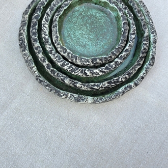 bedrock green 4 lü sunum tabağı