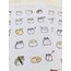 Note Zog Fare Kawaii Sticker  