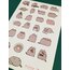 Note Zog Yeni Kawaii Gri Kedi Sticker