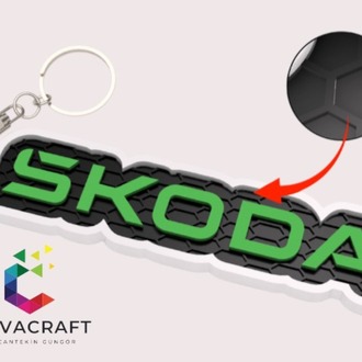 Skoda Araç Anahtarlık