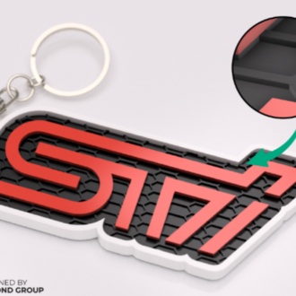 Subaru STİ Araç Anahtarlık