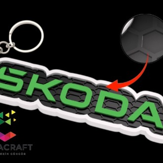 Skoda Araç Anahtarlık