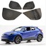 TOYOTA C-HR 2016-2019 IÇIN UYUMLU HOPARLÖR KAPLAMA TITANYUM SIYAH